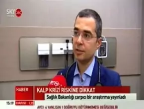 Türkiye’de Kalp Krizi Riski Artıyor